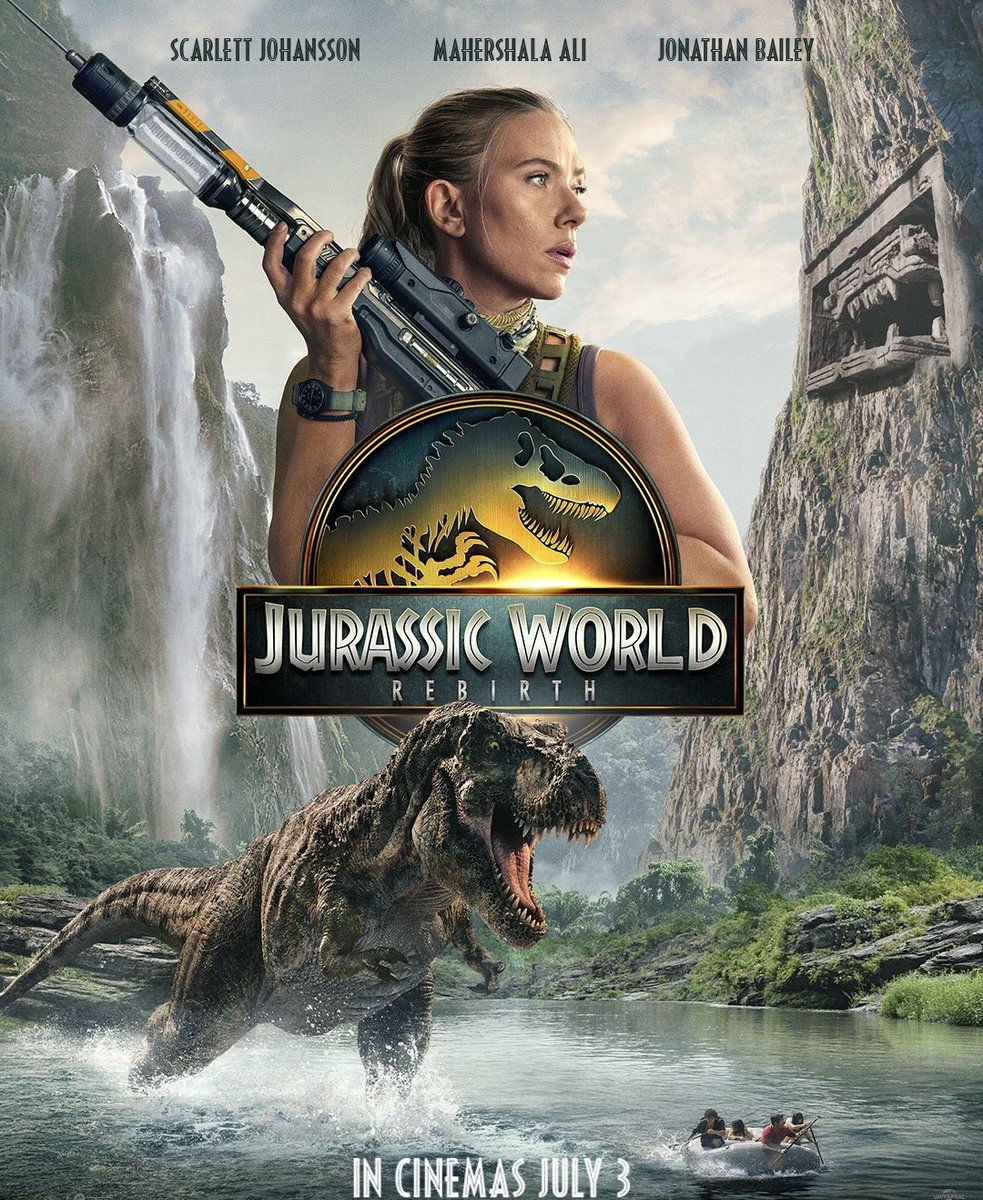 nouvelle affiche pour 'Jurassic World: Rebirth' de Gareth Edwards
