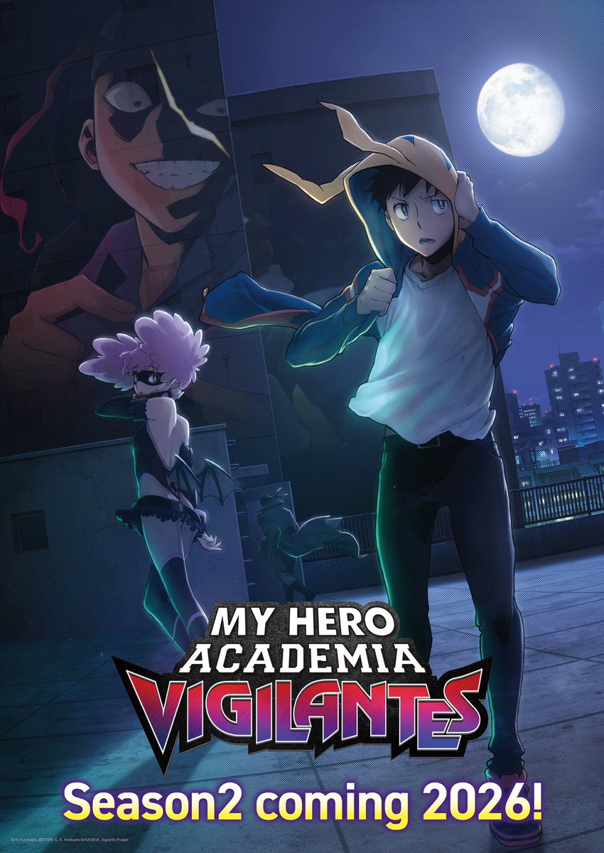 Annonce officielle de la saison 2 de My Hero Academia : Vigilantes
