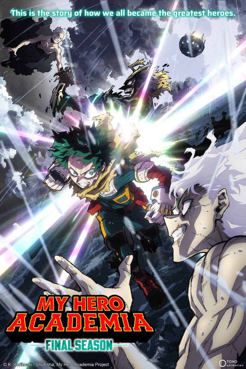 Date et visuel pour la dernière saison de My Hero Academia
