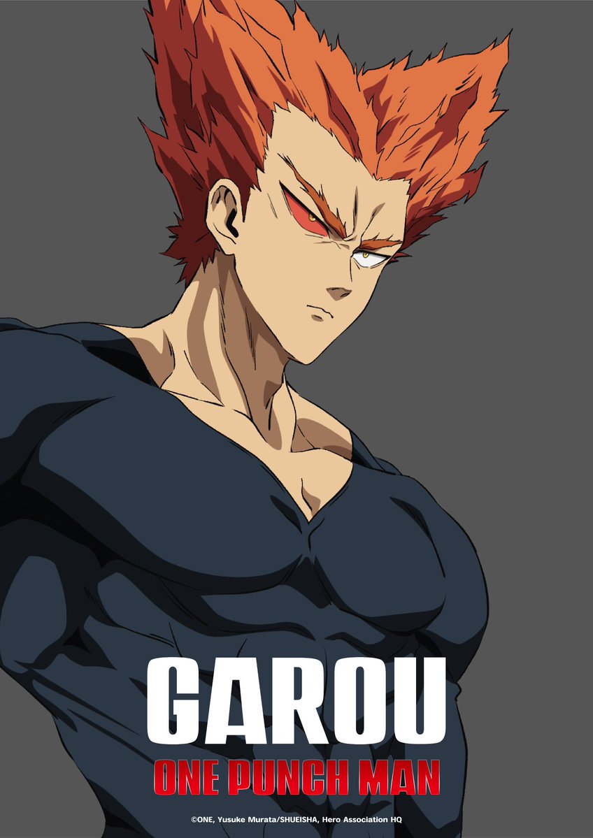 Garou fait son retour dans one-punch man saison 3 prévue pour octobre